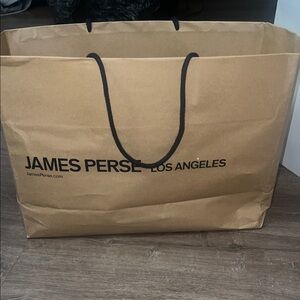 James Perse Tan Tote Bag